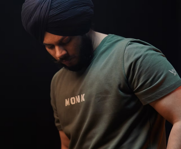 Monk : Soldier Unplugged : Round Neck